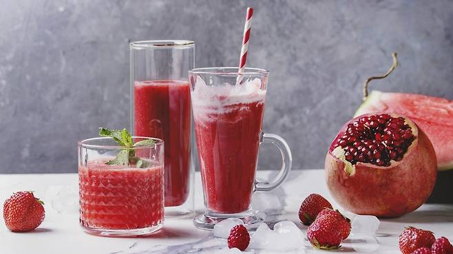 석류에는 칼륨뿐만 아니라 식이섬유도 풍부하다｜출처: 클립아트코리아