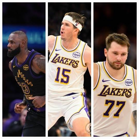 왼쪽부터 제임스, 돈치치, 리브스 [연합뉴스]