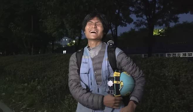 '낭만 러너 심진석' 유튜브 영상 갈무리.