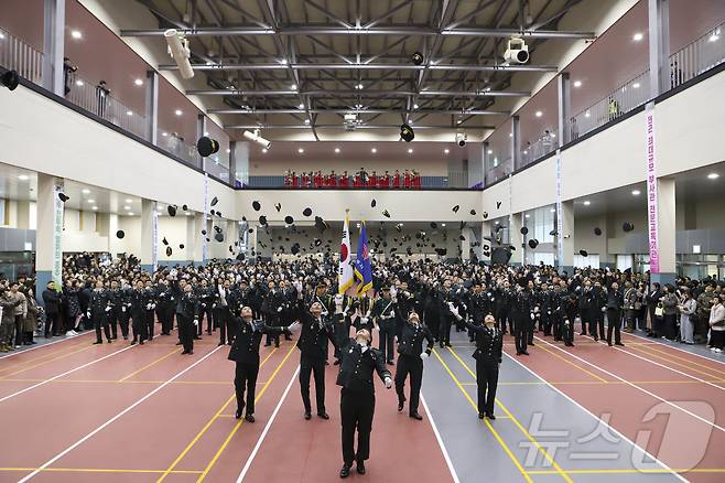 육군부사관학교에서 육군교육사령관 주관으로 '25-4기' 육군 부사관 임관식이 진행되고 있다. (육군 제공. 재판매 및 DB 금지) 2025.11.27/뉴스1