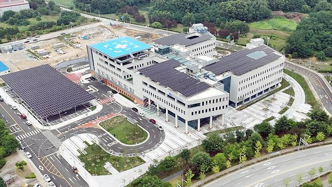 충청북도 음성군 충북혁신도시 소재 국립소방병원 전경. 서울대병원 제공