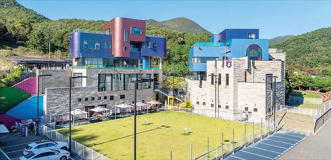 경기 양평군 용문면의 반려견 동반 복합시설 ‘펫리퍼블릭’ 전경.  펫리퍼블릭 제공﻿