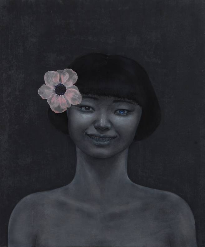 "Sealed Smile" by Kim Ji-hee (Courtesy of Kim Ji-hee)