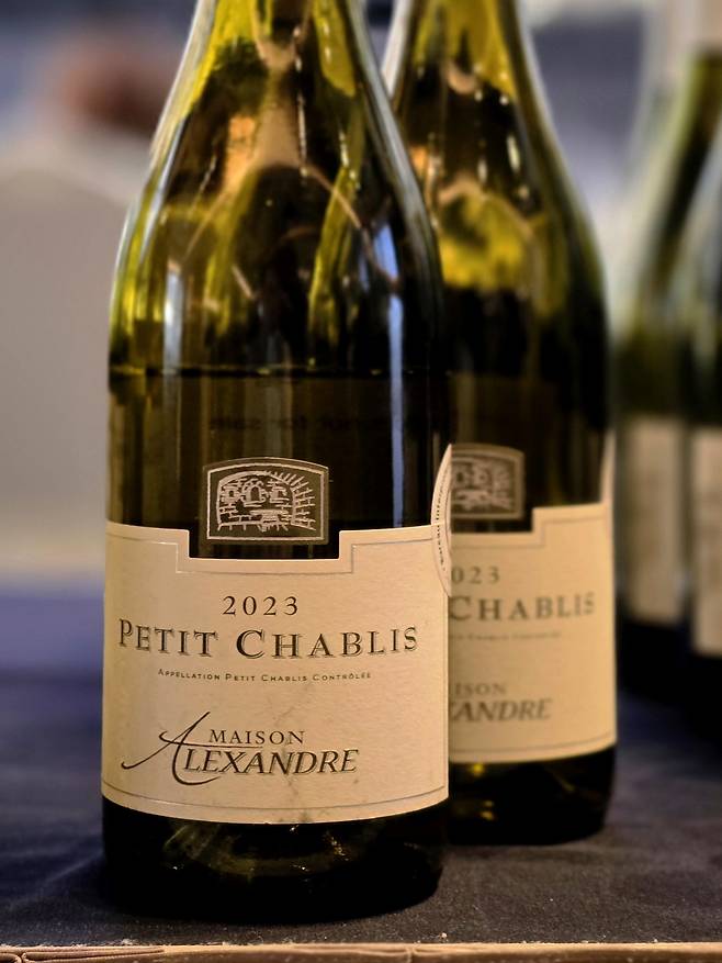 메종&nbsp;알렉상드르 쁘띠 샤블리. 최현태 기자