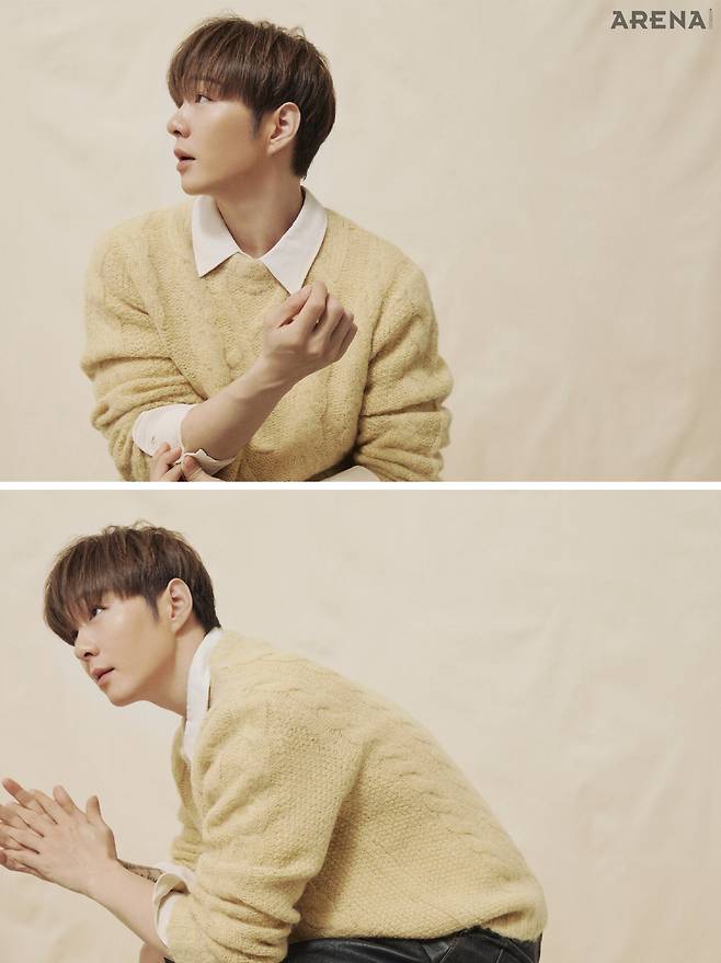 니트 톱 커먼스웨덴, 셔츠 아미, 팬츠 호이테 제품