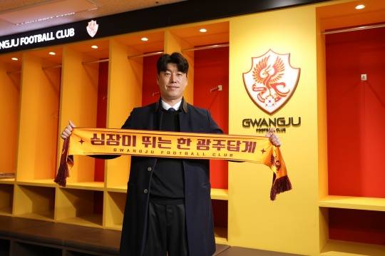 이정규 광주 신임 감독. 사진[연합뉴스]