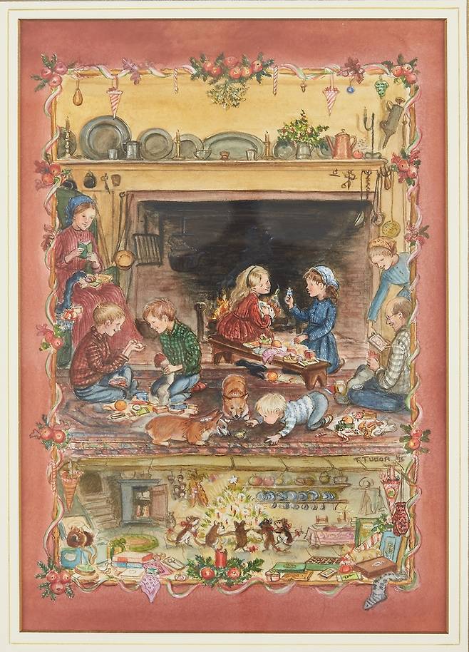 타샤 튜더의 ‘Tasha‘s Christmas Stockings’(1995) <롯데뮤지엄>