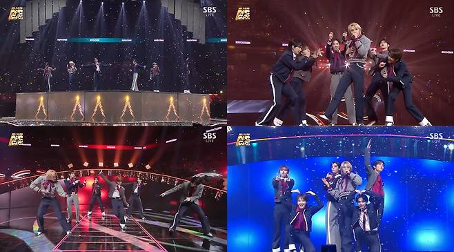 보이넥스트도어 ‘2025 SBS 가요대전’ 무대 갈무리