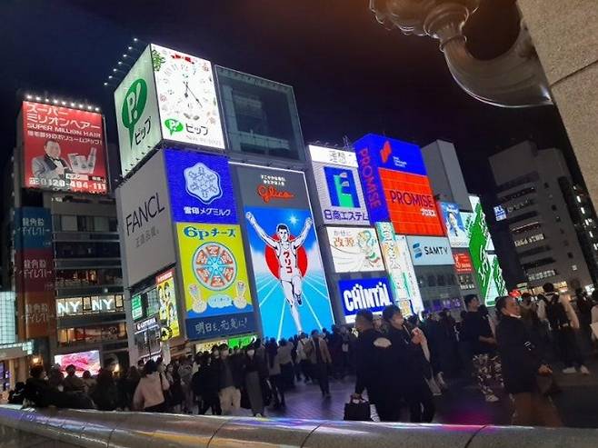 일본 오사카 관광지 야경 [촬영 성혜미]