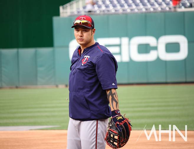 (메이저리그 미네소타 시절의 박병호)