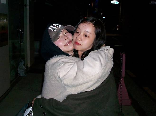 미연, 혜리. 사진ㅣ미연 SNS