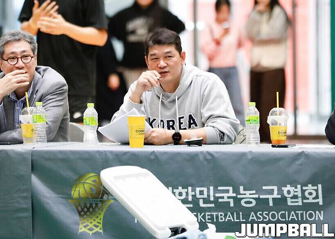 ▲ Bae Gil-tae, coach of the 3x3 men’s national basketball team