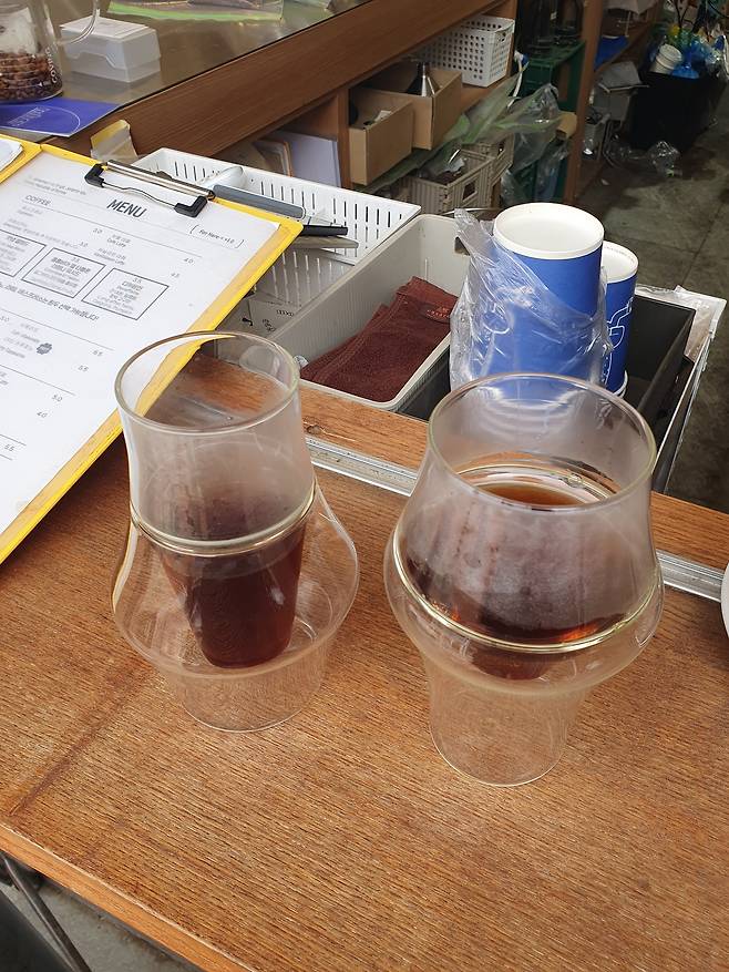 As a coffee lover, Han often takes one-day coffee classes where she learns about different types of coffee and tastes them. (Provided by Han)