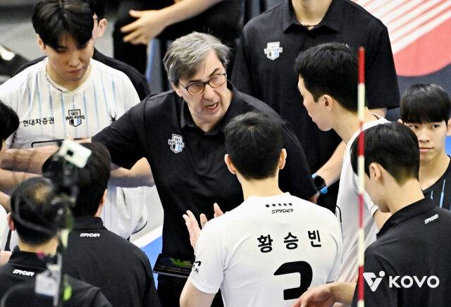 현대캐피탈 필립 블랑 감독/KOVO