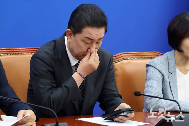 더불어민주당 김병기 원내대표. 윤창원 기자