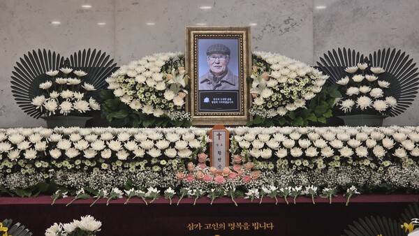 고인의 빈소. 필자 제공