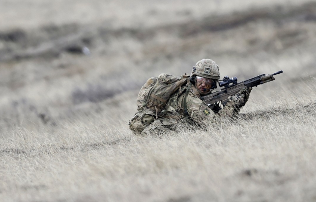 나토 훈련 참여 중인 영국군. EPA 연합뉴스