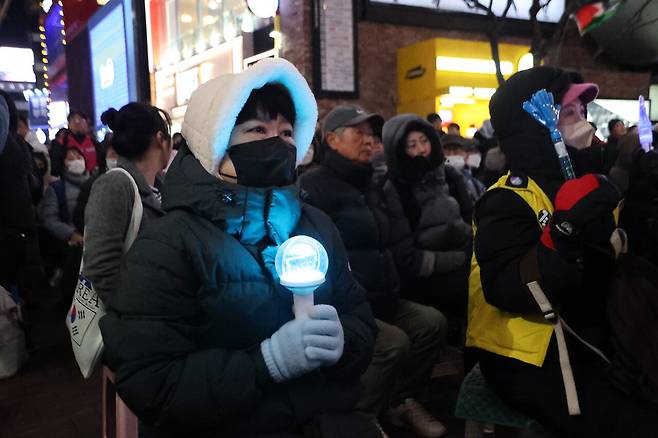 12·3 내란 1년을 맞은 12월3일 대구 동성로 CGV한일극장 앞에서 ‘내란 청산! 사회대개혁 실현! 대구시민대회’가 열렸다 ⓒ민주노총 대구본부