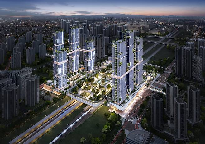 평택지제역 조감도.