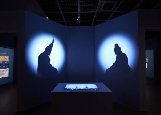 국립공주박물관 특별전 '한성 475, 두 왕의 승부수' 두 왕의 대국. 국립공주박물관 제공