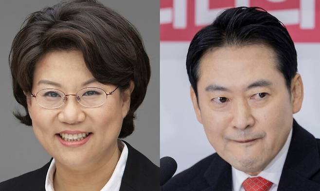 이혜훈 기획예산처 장관 후보자(왼쪽)와 장동혁 국민의힘 대표(오른쪽). 연합뉴스