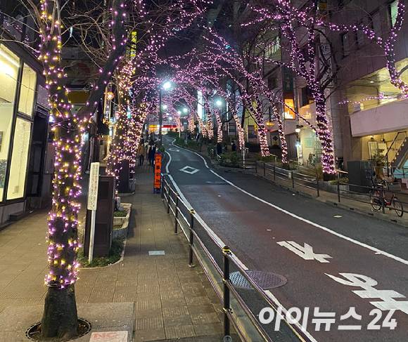 일본의 한 관광지 주변 거리. [사진=설래온 기자]