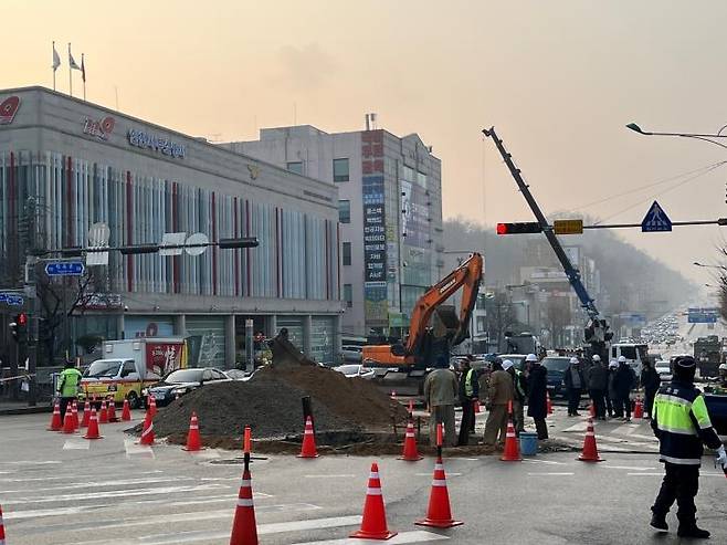 복구 현장 [인천시 서구 제공. 재판매 및 DB 금지]