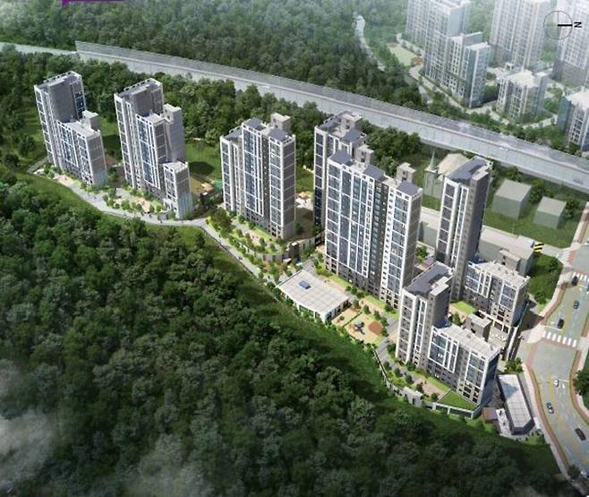 ▲ 성남복정1 A2, A3 신혼희망타운 조감도./사진제공=LH 경기남부지역본부