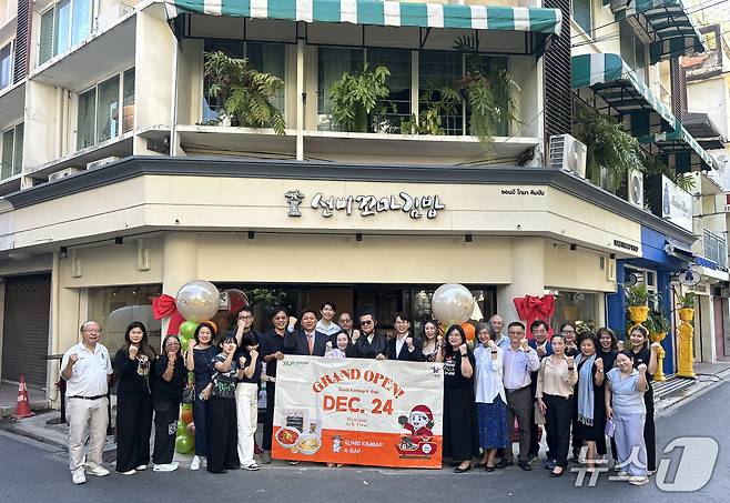 선비꼬마김밥이 태국 방콕에 가맹점을 오픈했다.(기업 제공. 재판매 및 DB금지)/뉴스1