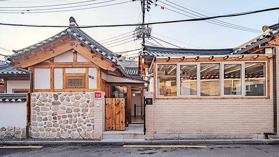 서울시가 공급 하는 한옥 임대주택, 원서동 4호의 외관. 사진 서울시