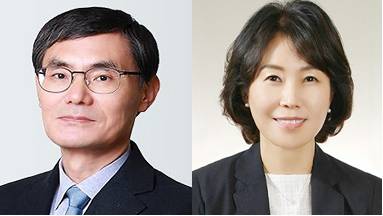 신임 예금보험공사 사장으로 임명 제청된 김성식(왼쪽) 변호사와 서민금융진흥원장·신용회복위원장으로 내정된 김은경 한국외국어대학교 교수. 사진 금융위원회 제공