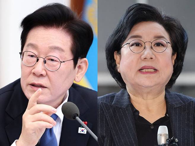 이재명 대통령·초대 기획예산처 장관 후보자로 지명된 이혜훈 전 국민의힘 의원. 사진=연합뉴스,뉴스1