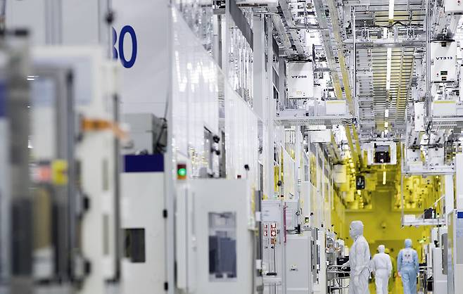 반도체 공장. 삼성전자 제공