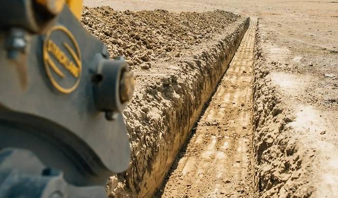 자율주행 굴착기 작업 모습. Built Robotics 제공