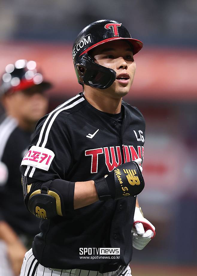 ▲ LG 문성주 ⓒ곽혜미 기자