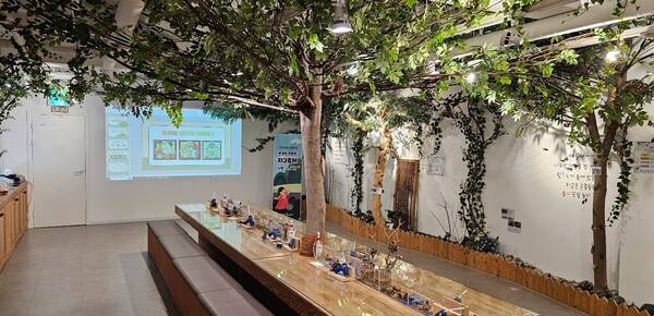 진주어린이박물관 체험장.