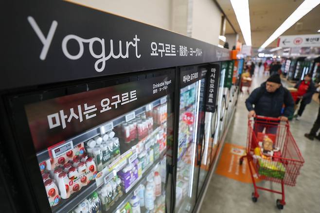 28일 서울 시내 한 대형마트. /연합뉴스