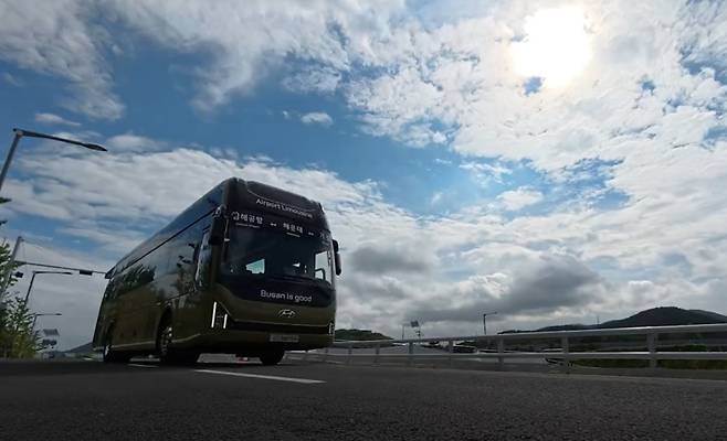 부산 공항리무진버스. 부산시청 제공.