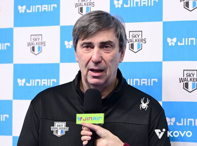 필립 블랑 감독./KOVO