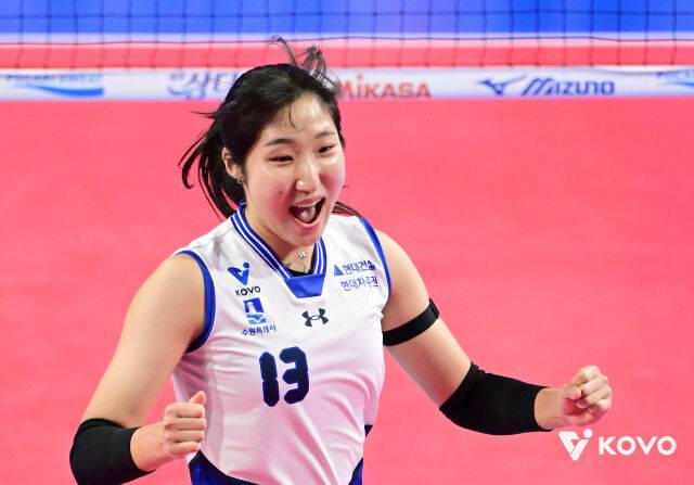 현대건설 정지윤./KOVO