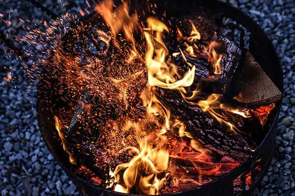 ➍ 장작 올리기&nbsp;