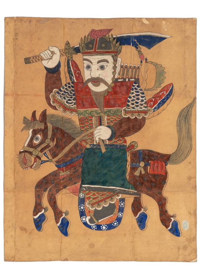 무신도 민화. 사진 제공=국립민속박물관