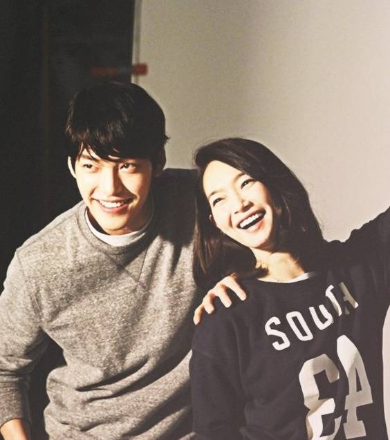 김우빈 신민아 / 사진=지오다노 2014