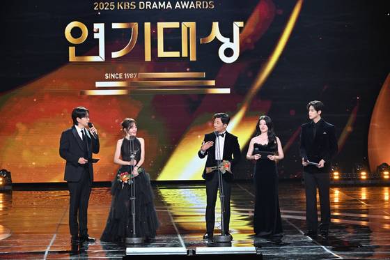 2025 KBS 연기대상 한 장면. KBS 제공.