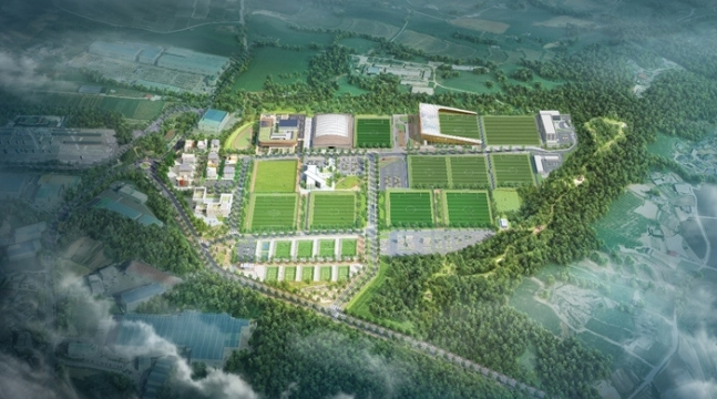 축구종합센터 조감도. 사진=대한축구협회