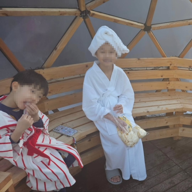 안재욱이 아이들과 함께 보내는 일상 사진을 공개했다. / 안재욱 인스타그램