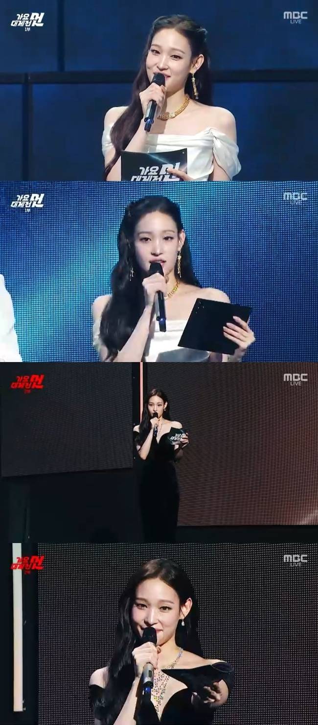 ‘2025 MBC 가요대제전’ 방송 화면