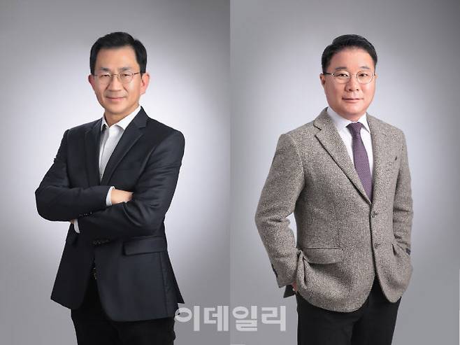 김형우 에스넷시스템 대표(왼쪽), 이준호 굿어스스마트솔루션 대표. (사진=에스넷그룹)