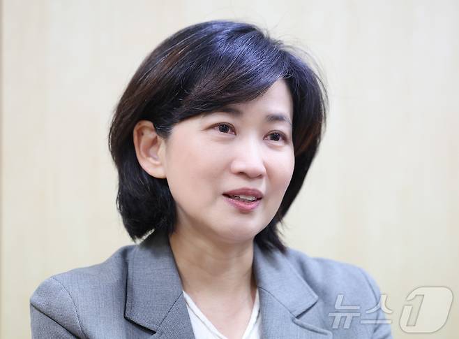 장숙랑 중앙대학교 적십자간호대학장이 26일 서울 동작구 중앙대 간호대학에서 뉴스1과 인터뷰를 하고 있다. ⓒ News1 박지혜 기자