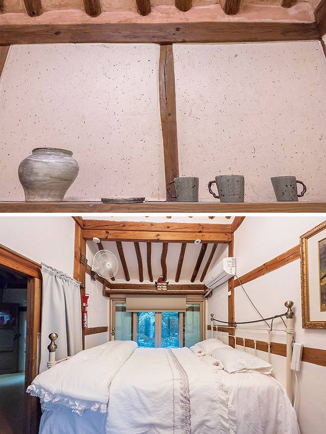 (위,아래)한옥 고택 목임당의 그윽한 운치